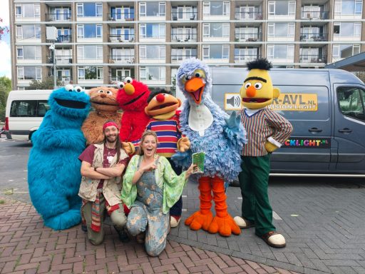 Lies & Jus ontmoeten Sesamstraat